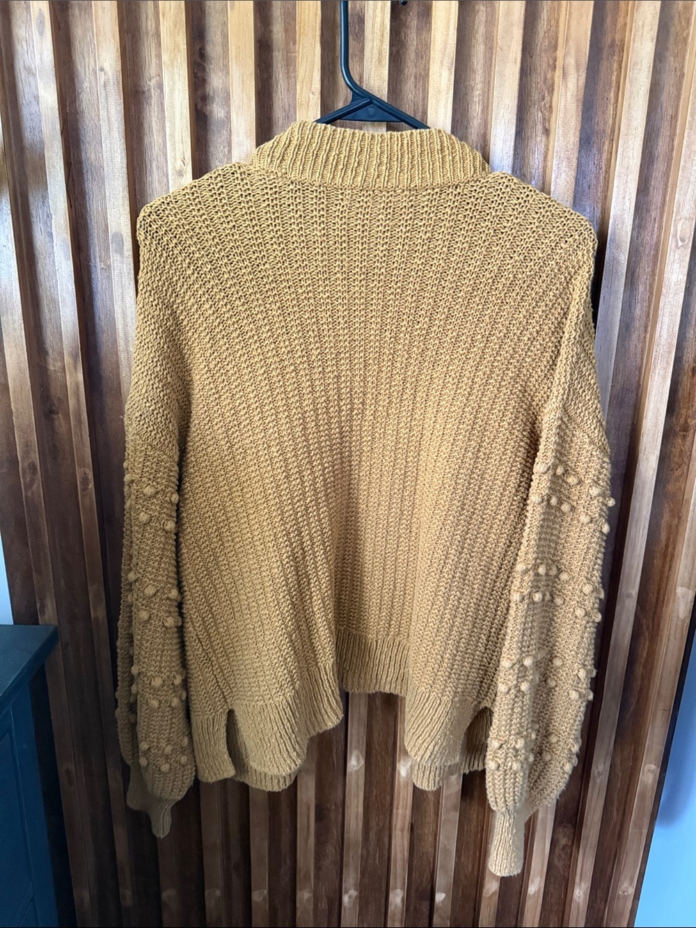 MADEWELL Bobble Oversized Balloon Sleeve Cardigan Sweater. XS run big - Picture 3 of 9